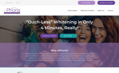 uphoriasmile.com screenshot