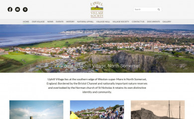 uphillvillage.org.uk screenshot
