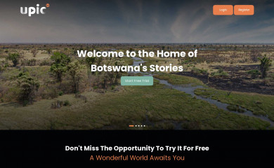 upictv.co.bw screenshot