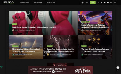 uploadvr.com screenshot