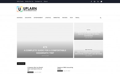 uplarn.com screenshot