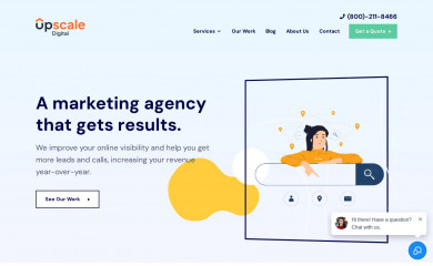 upscaledigital.com screenshot