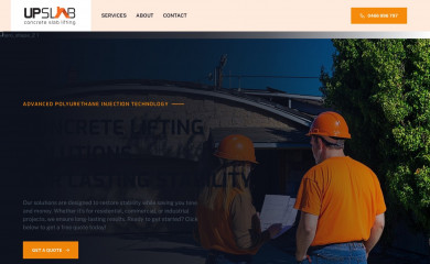 upslab.com.au screenshot