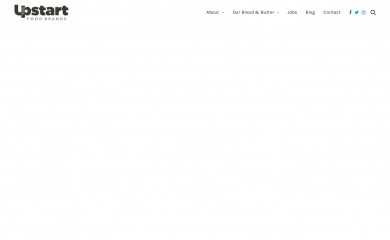 upstartfoodbrands.com screenshot