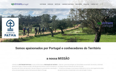 upstream-portugal.pt screenshot