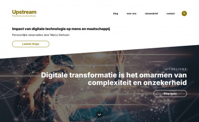 upstream.nl screenshot