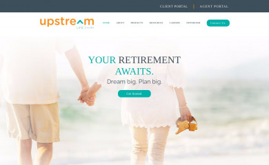 upstreamlife.us screenshot