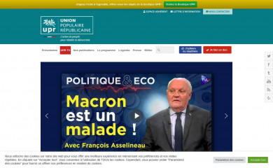 upr.fr screenshot