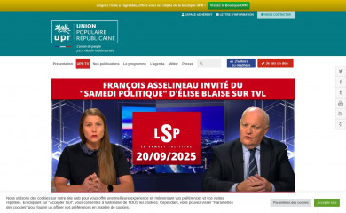 upr.fr screenshot