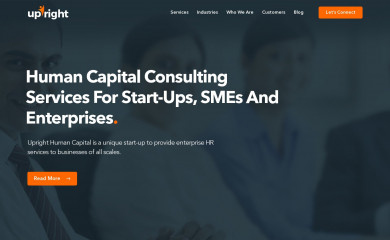 uprighthc.com screenshot