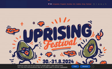 uprising.sk screenshot