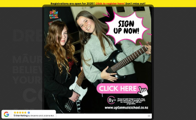 uptonmusicschool.co.nz screenshot
