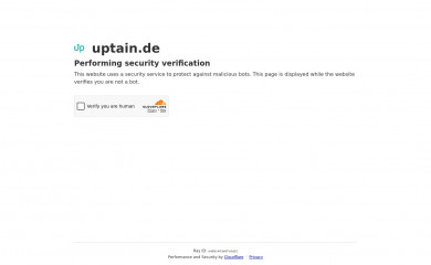 uptain.de screenshot