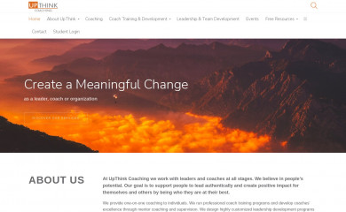 upthinkcoaching.com screenshot