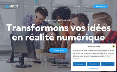 upyne.com screenshot