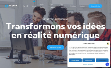 upyne.com screenshot