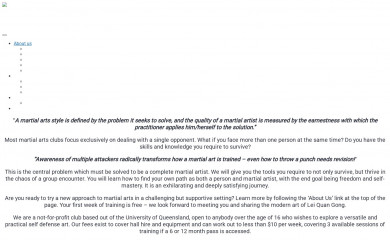 uqkungfuclub.com screenshot