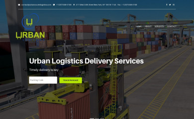urbancourierlogistics.com screenshot