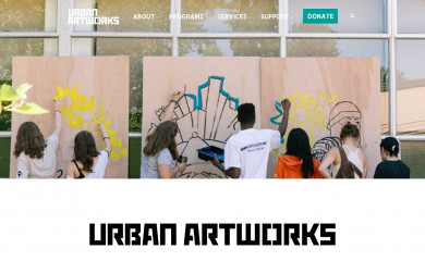 urbanartworks.org screenshot