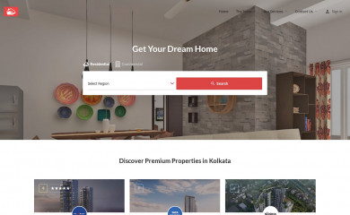 urbanflatkolkata.com screenshot
