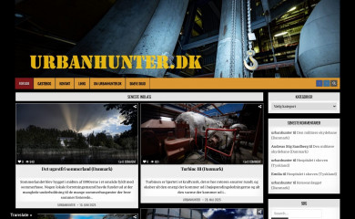 urbanhunter.dk screenshot