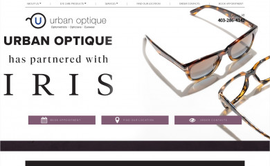 urbanoptique.ca screenshot