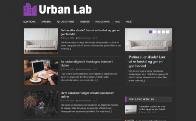 urbanlab.dk screenshot