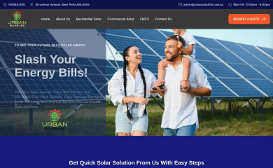 urbansolarlife.com.au screenshot