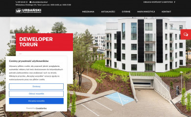 urbanski.pl screenshot