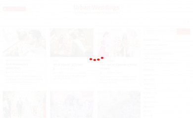 urbanweddings.com.au screenshot