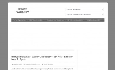 urgentvacancy.com screenshot