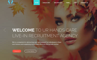 urhandscare.co.uk screenshot