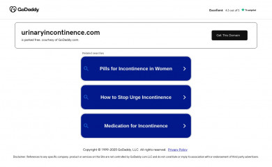 urinaryincontinence.com screenshot