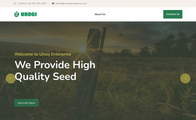 uroojenterprise.com screenshot