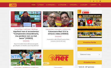 uscatanzaro.net screenshot