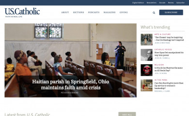 uscatholic.org screenshot