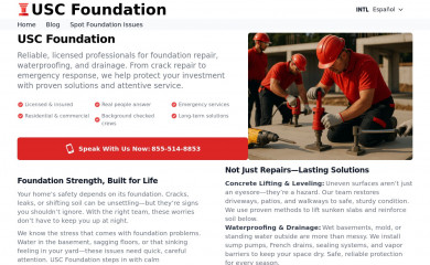 uscfoundation.com screenshot