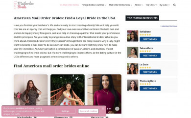 usamailorderbride.com screenshot