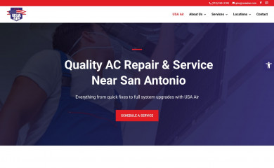 usaairtx.com screenshot