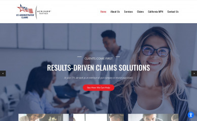 usadminclaims.com screenshot