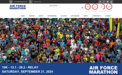 usafmarathon.com screenshot