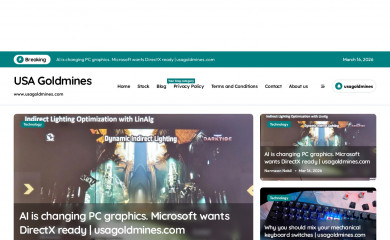 usagoldmines.com screenshot