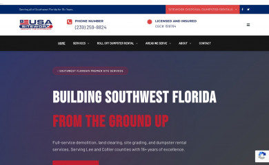 usagradinginc.com screenshot