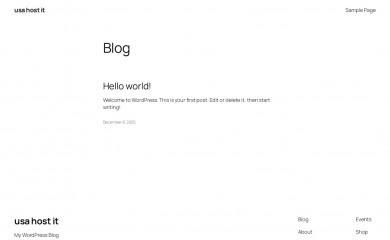 usahostit.com screenshot