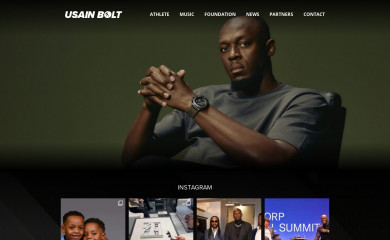 usainbolt.com screenshot