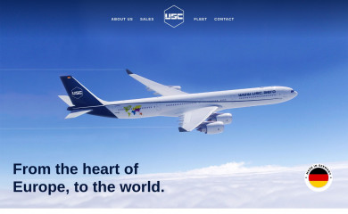 usc.aero screenshot