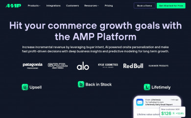 useamp.com screenshot