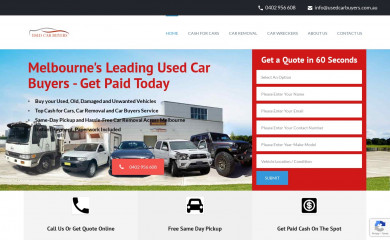 usedcarbuyers.com.au screenshot