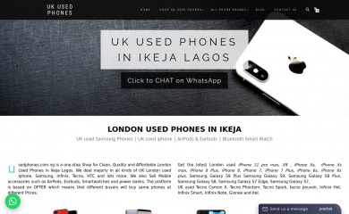 usedphones.com.ng screenshot