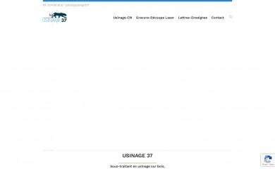 usinage37.fr screenshot